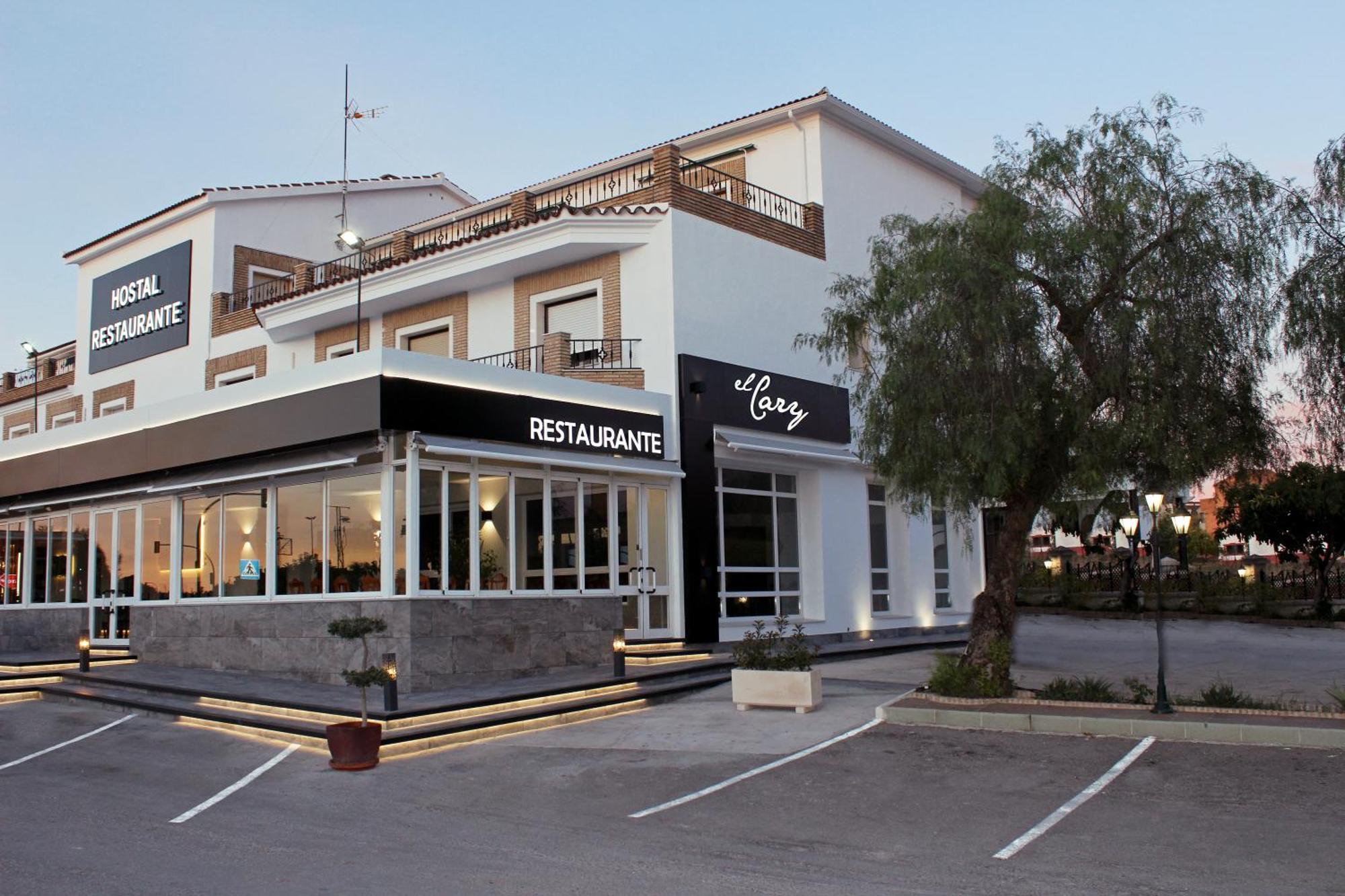 Hostal Restaurante El Cary Montemayor Bagian luar foto