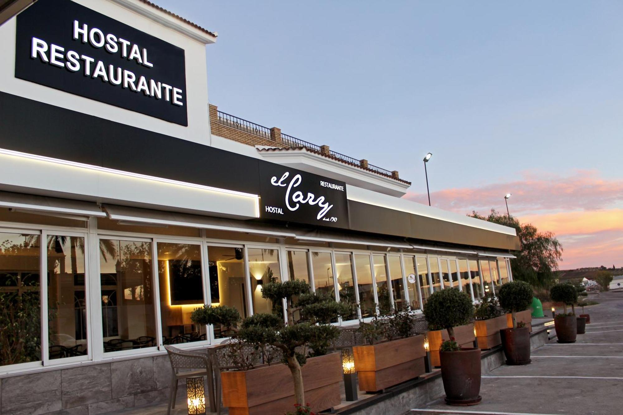 Hostal Restaurante El Cary Montemayor Bagian luar foto