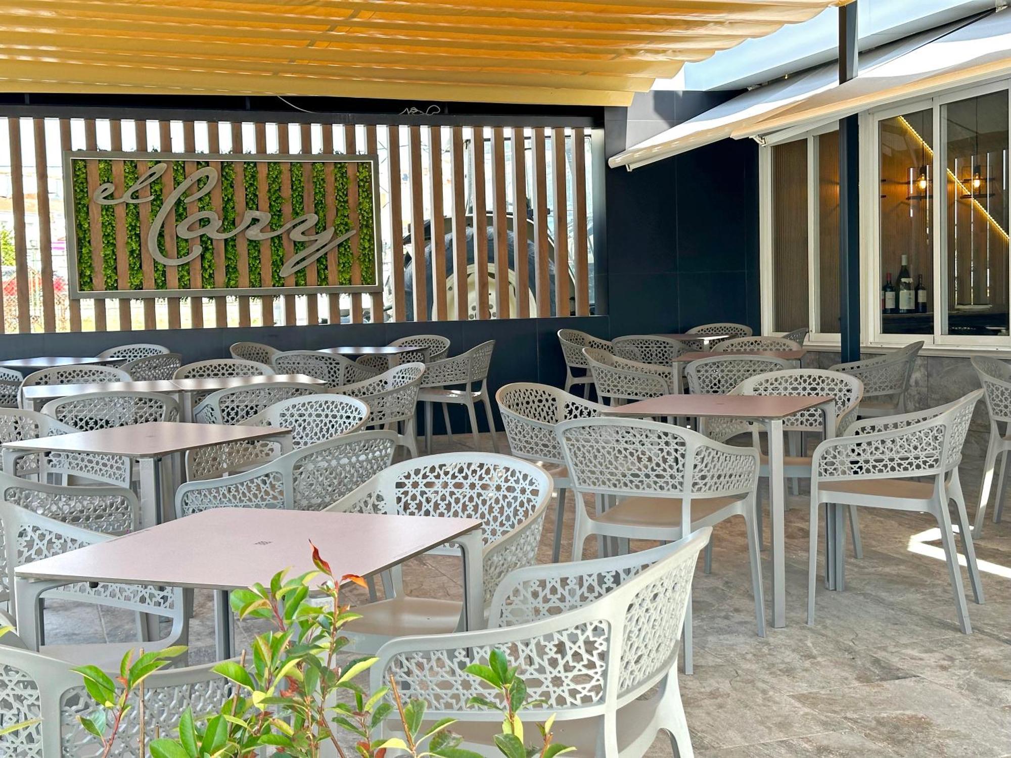 Hostal Restaurante El Cary Montemayor Bagian luar foto